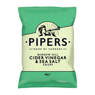 Pipers Burrow Hill Cider Vinegar & Sea Salt 24x40g