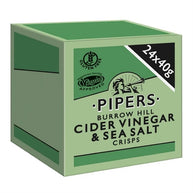 Pipers Burrow Hill Cider Vinegar & Sea Salt 24x40g