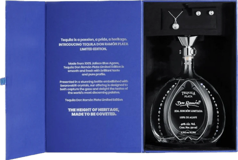 Don Ramón Limited Edition Swarovski Plata Tequila Gift Box 75cl