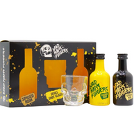 Dead Man's Fingers Rum 2 x 5cl & Skull Shot Glass Gift Set