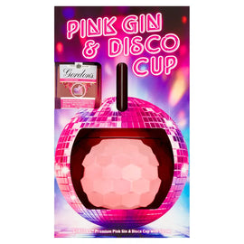 Gordon's Premium Pink Gin & Disco Cup with Straw Gift Set