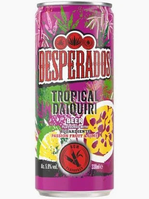 Desperados Tropical Daquiri Passionfruit & Lime Beer 12 x 330ml