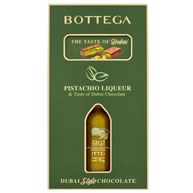 Bottega Pistachio Liqueur 3cl & Dubai Style Chocolate Bar Gift Set