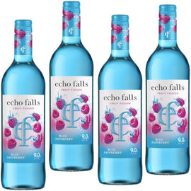 Echo Falls Blue Raspberry Fruit Fusion Case of 6 x 75cl - NEW