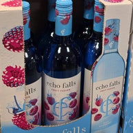 Echo Falls Blue Raspberry Fruit Fusion Case of 6 x 75cl - NEW