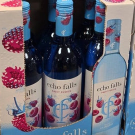 Echo Falls Blue Raspberry Fruit Fusion Case of 6 x 75cl - NEW
