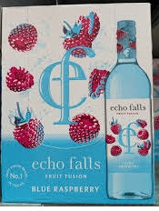 Echo Falls Blue Raspberry Fruit Fusion Case of 6 x 75cl - NEW