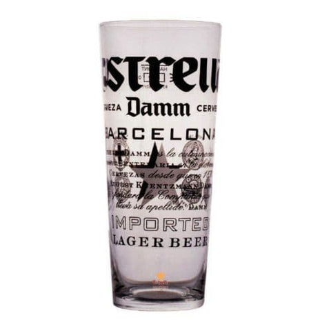 Estrella Damn Nucleated Pint Glass - 20oz
