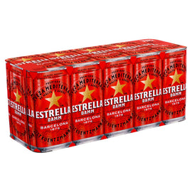 Estrella Damm 10 x 440ml Spanish Lager Beer Can