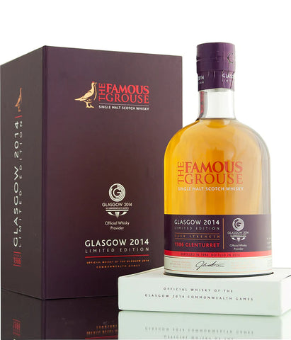 Famous Grouse Commonwealth Games 2014 / Glenturret Single Malt - 70cl - Gift Box - Limited Edition