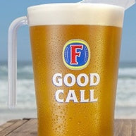 Fosters 'Good Call' 4 Pint Pitcher Jug