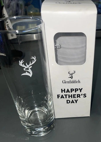 Glenfiddich Highball Glass in Fathers Day Gift Box