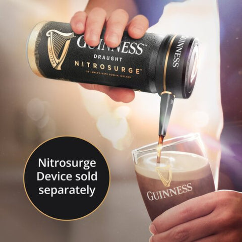 Guinness Nitrosurge Stout Beer Cans 24 x 558ml - Full Case