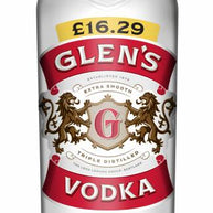 Glen's Vodka 70cl PM £16.29