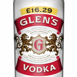 Glen's Vodka 70cl PM £16.29