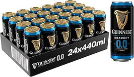 Guinness Draught 0.0 Alcohol Free Stout Case of 24 x 440ml Cans
