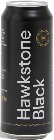 Hawkstone Black Stout - The Smooth One - 12x440ml Cans