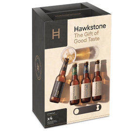 Hawkstone 'The Gift of Good Taste' Gift Pack, 4 x 330ml Bottles, Pint Glass & Bottle Openor