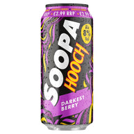 Soopa Hooch Darkest Berry Alcohol Beverage 8 x 440ml