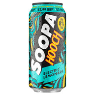 Soopa Hooch Electric Lemonade Alcoholic Beverage 8 x 440ml