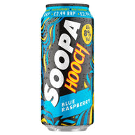 Soopa Hooch Blue Raspberry Alcohol Beverage 8 x 440ml