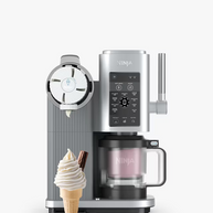 Ninja CREAMi Scoop & Swirl NC701UK 13-in-1 Ice Cream & Soft Serve Maker, Silver