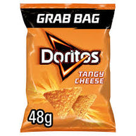 Doritos Tangy Cheese Tortilla Chips Grab Bags 24x48g