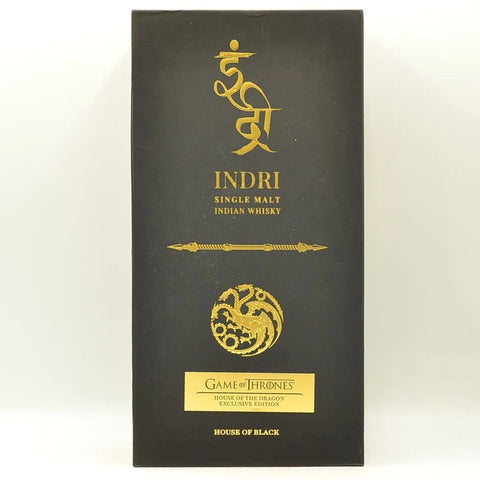 Indri Game Of Thrones Whisky House Of Black - House Of The Dragon 75cl