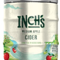 Inch's Medium Apple Cider - 50L / 11Gall / 88 Pints Keg