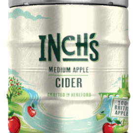 Inch's Medium Apple Cider - 50L / 11Gall / 88 Pints Keg