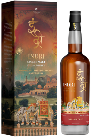 Indri Diwali Collectors Edition Indian Whisky 2025 70cl