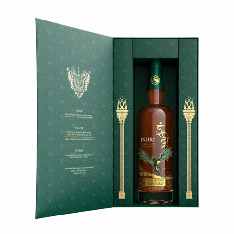 Indri Game Of Thrones Whisky House Of Green - House Of The Dragon 75cl