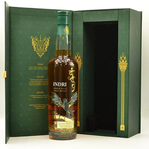 Indri Game Of Thrones Whisky House Of Green - House Of The Dragon 75cl
