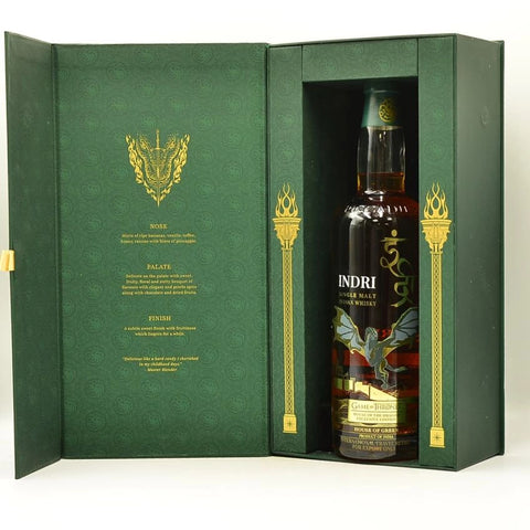 Indri Game Of Thrones Whisky House Of Green - House Of The Dragon 75cl