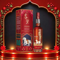 Indri Diwali Collectors Edition 2026 Ruby Port Cask Indian Whisky 70cl