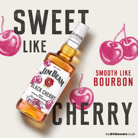 Jim Beam Black Cherry 70cl - NEW
