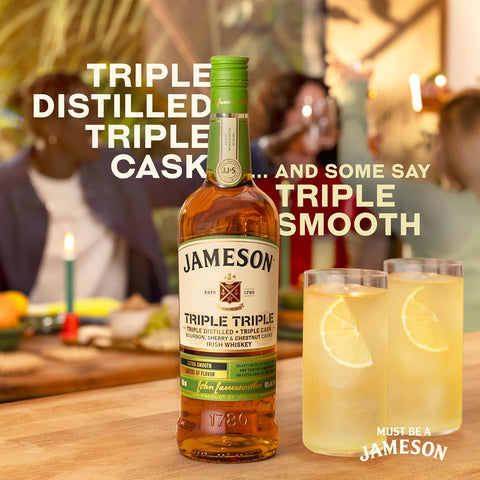 Jameson Triple Triple Irish Whiskey 70cl