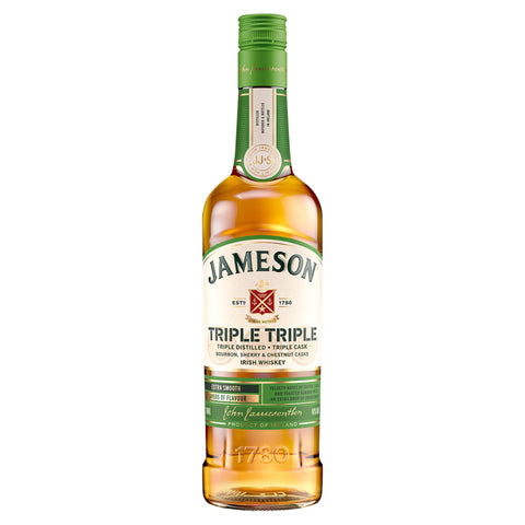 Jameson Triple Triple Irish Whiskey 70cl
