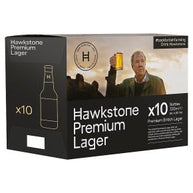 Hawkstone Lager 10 x 330ml Bottles - NEW