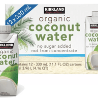 Kirkland Signature Organic Coconut Water 12x330ml