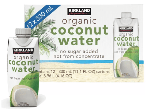 Kirkland Signature Organic Coconut Water 12x330ml