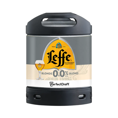 Leffe Blonde (0.0% ABV) Alcohol Free 6L Perfect Draft Keg