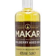Makar Cask Matured Mulberry Aged Gin 5cl Miniature