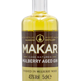 Makar Cask Matured Mulberry Aged Gin 5cl Miniature