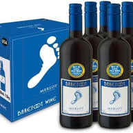 Barefoot Merlot Red Wine 6 x 75cl - Case
