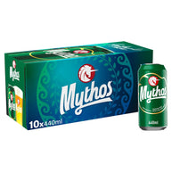 Mythos Premium Greek Lager Beer Can 10x440ml
