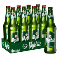 Mythos Hellenic Lager Beer 8x660ml Bottle