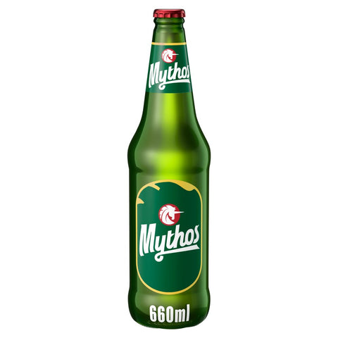Mythos Hellenic Lager Beer 8x660ml Bottle