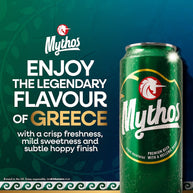 Mythos Premium Greek Lager Beer Can 20x440ml