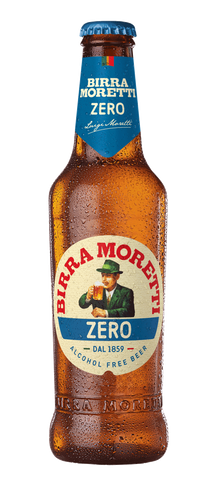 Birra Moretti Zero Alcohol Free Beer 330ml